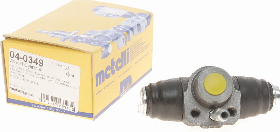 Metelli 04-0349 - Wheel Brake Cylinder autospares.lv