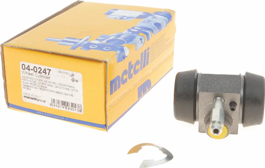 Metelli 04-0247 - Wheel Brake Cylinder autospares.lv