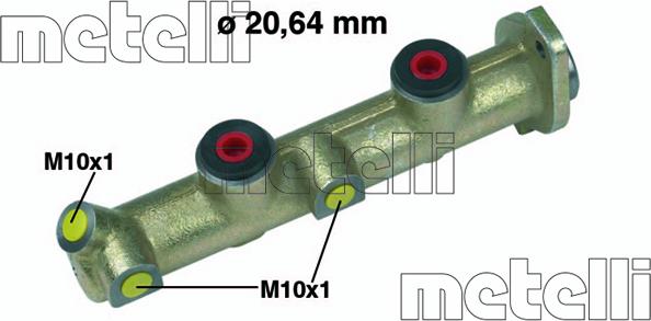 Metelli 05-0085 - Brake Master Cylinder autospares.lv
