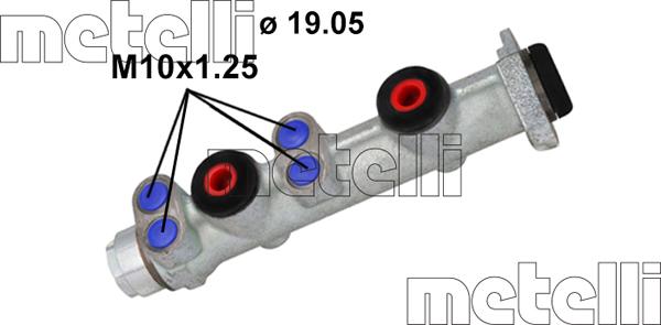 Metelli 05-0770 - Brake Master Cylinder autospares.lv
