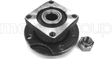 Metelli 19-1561 - Wheel hub, bearing Kit autospares.lv