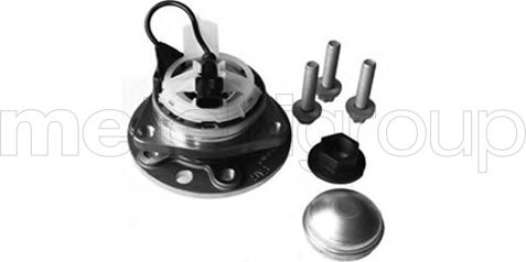 Metelli 19-2802 - Wheel hub, bearing Kit autospares.lv