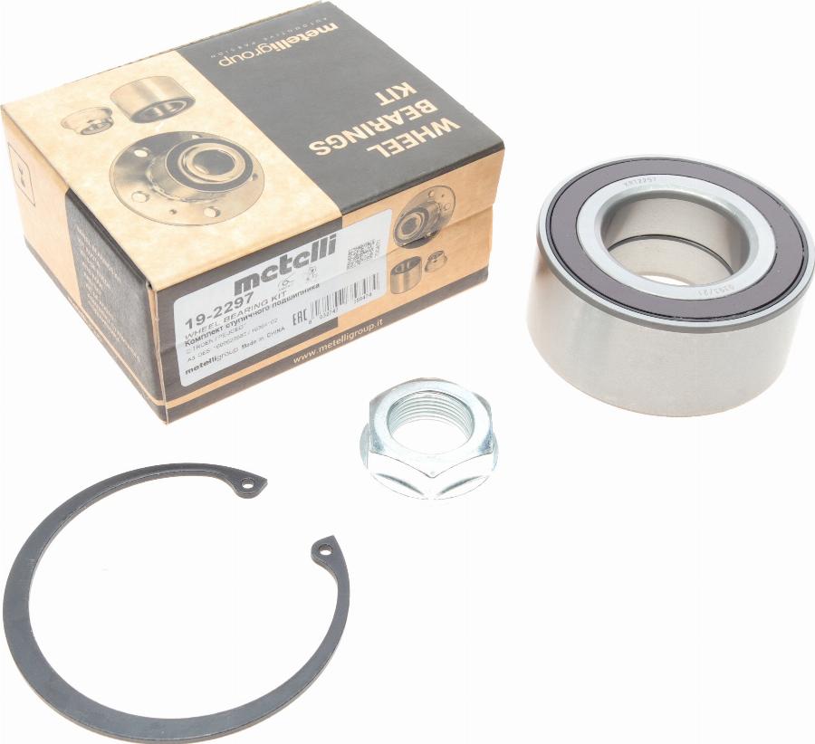 Metelli 19-2297 - Wheel hub, bearing Kit autospares.lv