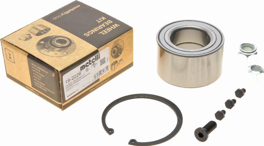 Metelli 19-2226 - Wheel hub, bearing Kit autospares.lv