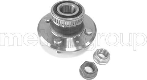 Metelli 19-2738 - Wheel hub, bearing Kit autospares.lv