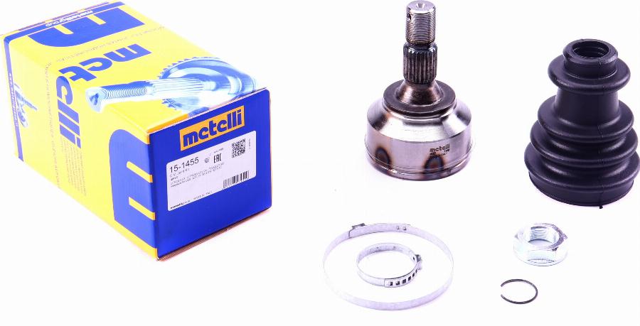 Metelli 15-1455 - Joint Kit, drive shaft autospares.lv