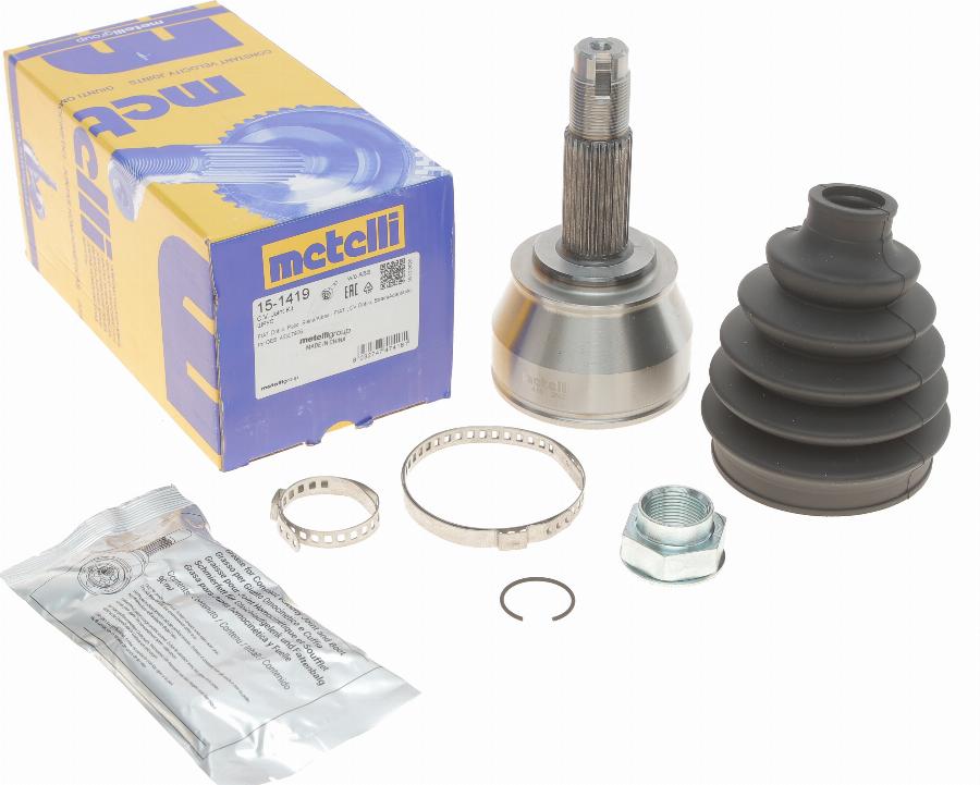 Metelli 15-1419 - Joint Kit, drive shaft autospares.lv