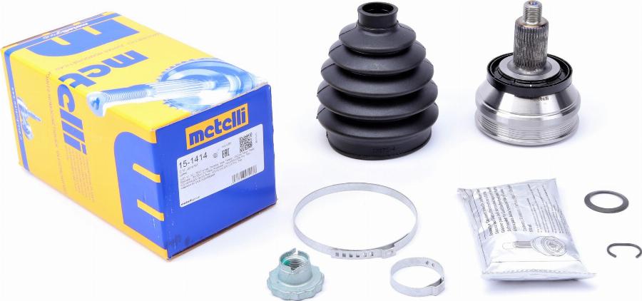 Metelli 15-1414 - Joint Kit, drive shaft autospares.lv