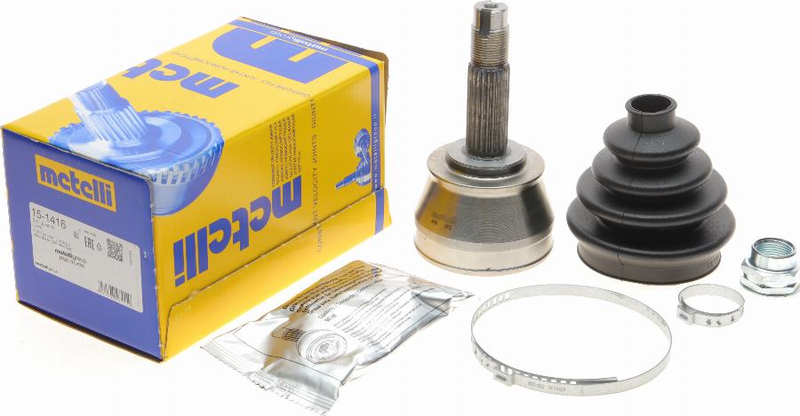 Metelli 15-1416 - Joint Kit, drive shaft autospares.lv