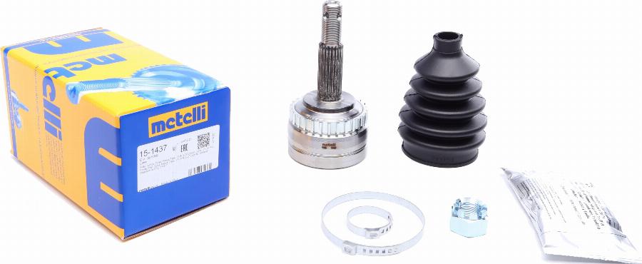 Metelli 15-1437 - Joint Kit, drive shaft autospares.lv