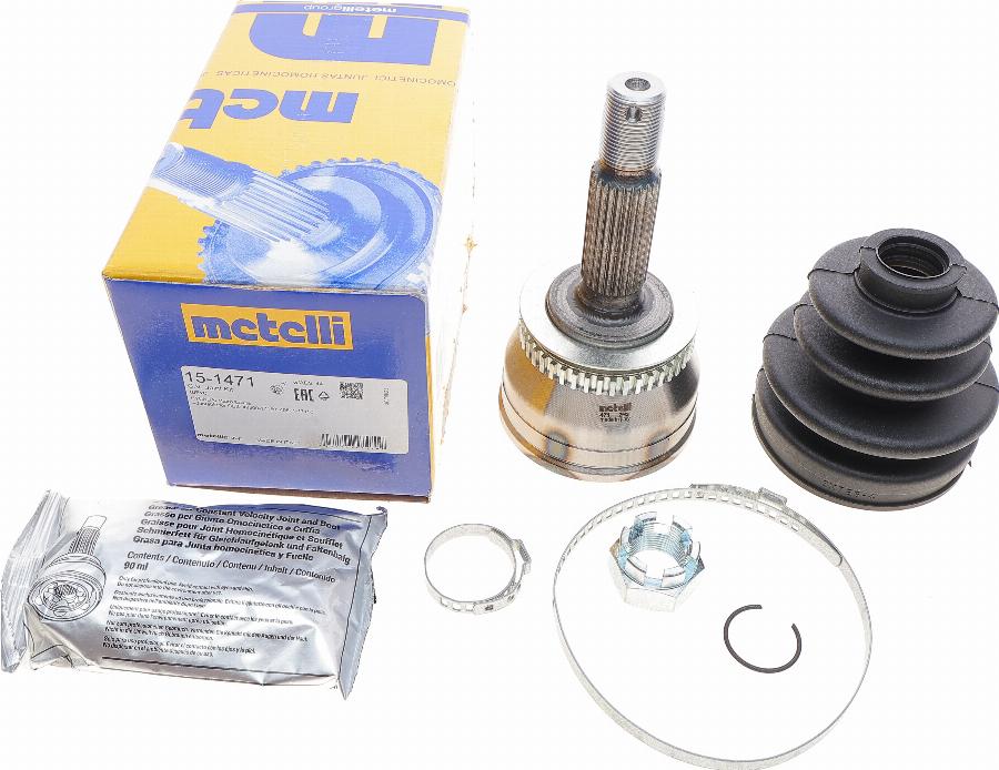 Metelli 15-1471 - Joint Kit, drive shaft autospares.lv