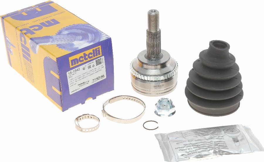 Metelli 15-1542 - Joint Kit, drive shaft autospares.lv