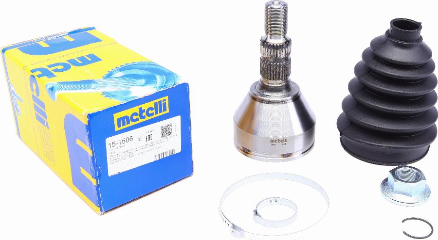 Metelli 15-1506 - Joint Kit, drive shaft autospares.lv