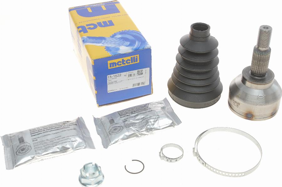 Metelli 15-1522 - Joint Kit, drive shaft autospares.lv