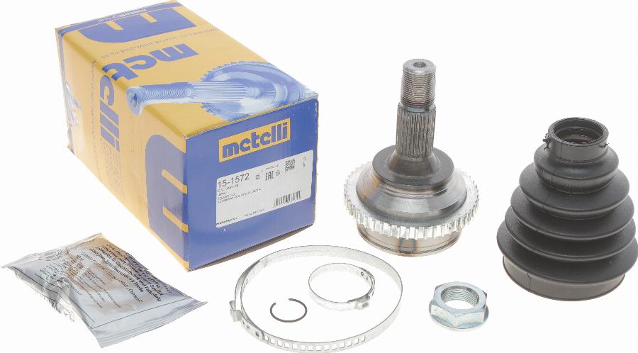 Metelli 15-1572 - Joint Kit, drive shaft autospares.lv