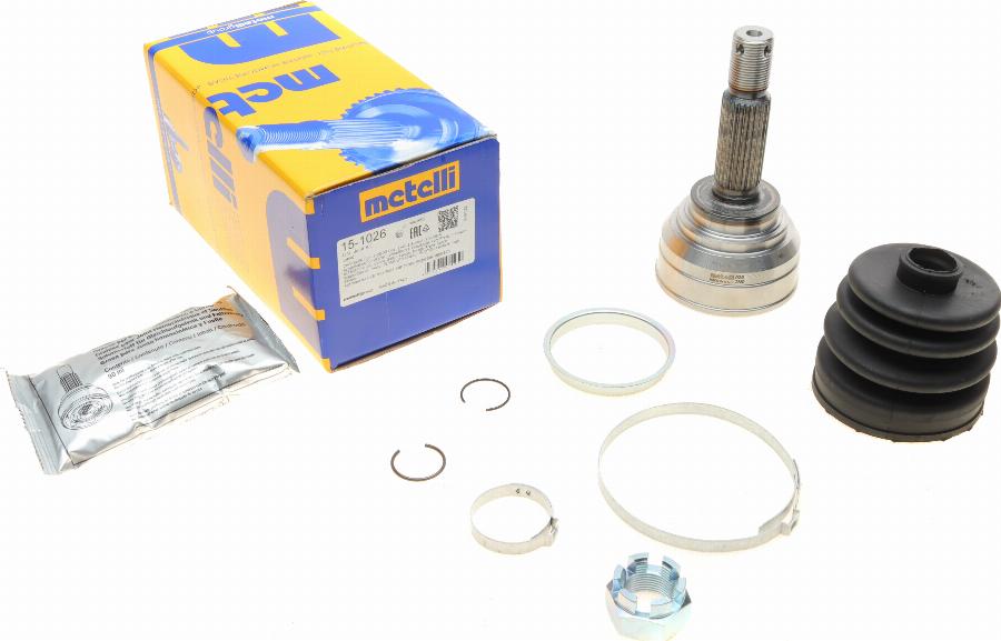 Metelli 15-1026 - Joint Kit, drive shaft autospares.lv