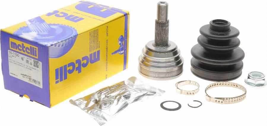 Metelli 15-1190 - Joint Kit, drive shaft autospares.lv