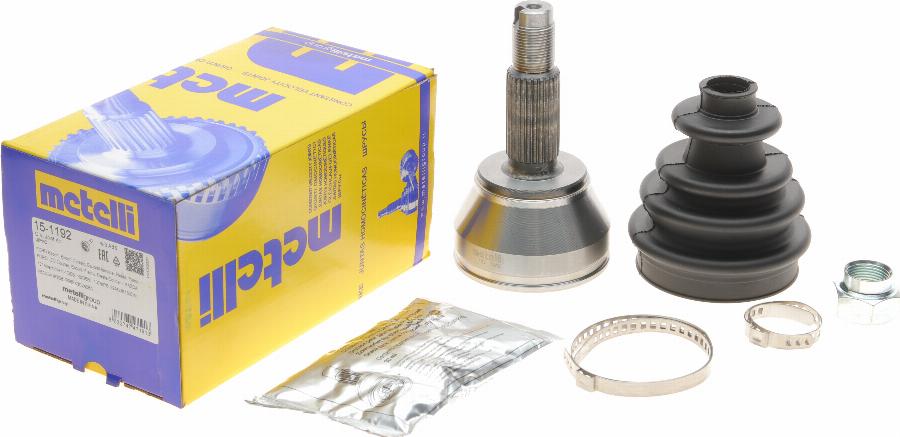 Metelli 15-1192 - Joint Kit, drive shaft autospares.lv