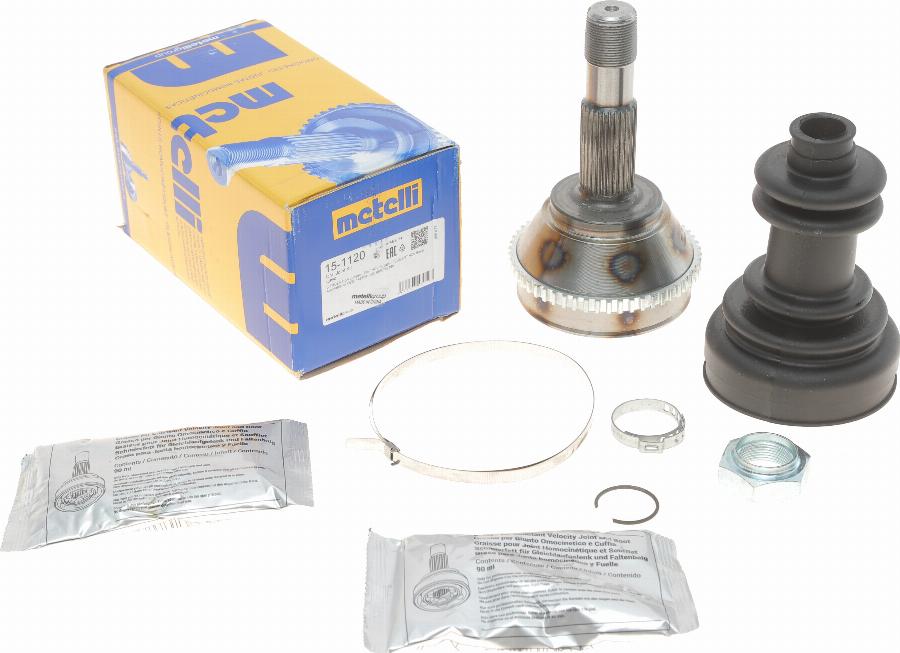 Metelli 15-1120 - Joint Kit, drive shaft autospares.lv