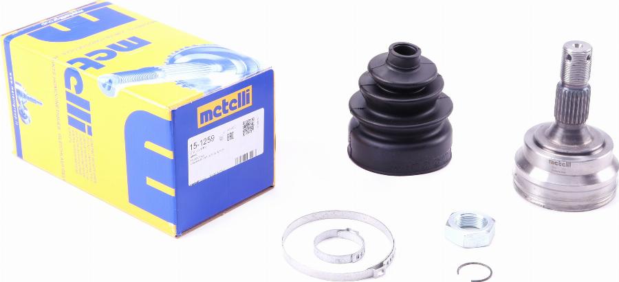 Metelli 15-1259 - Joint Kit, drive shaft autospares.lv