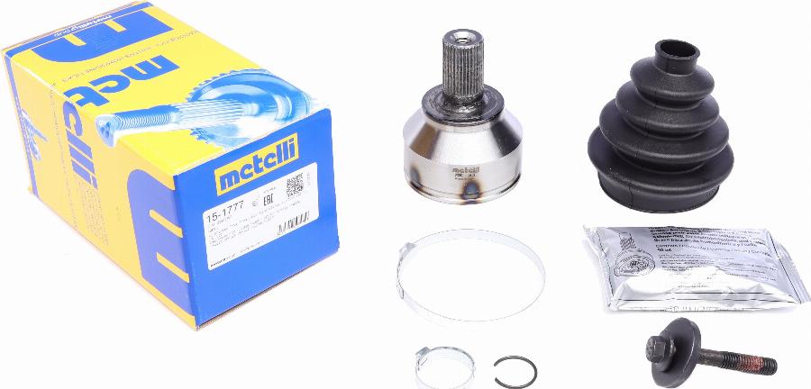 Metelli 15-1777 - Joint Kit, drive shaft autospares.lv