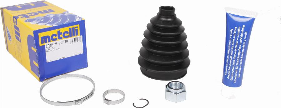 Metelli 13-0449 - Bellow, drive shaft autospares.lv