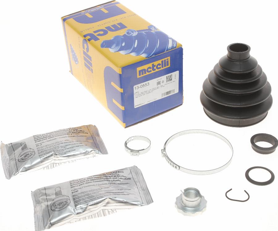 Metelli 13-0553 - Bellow, drive shaft autospares.lv