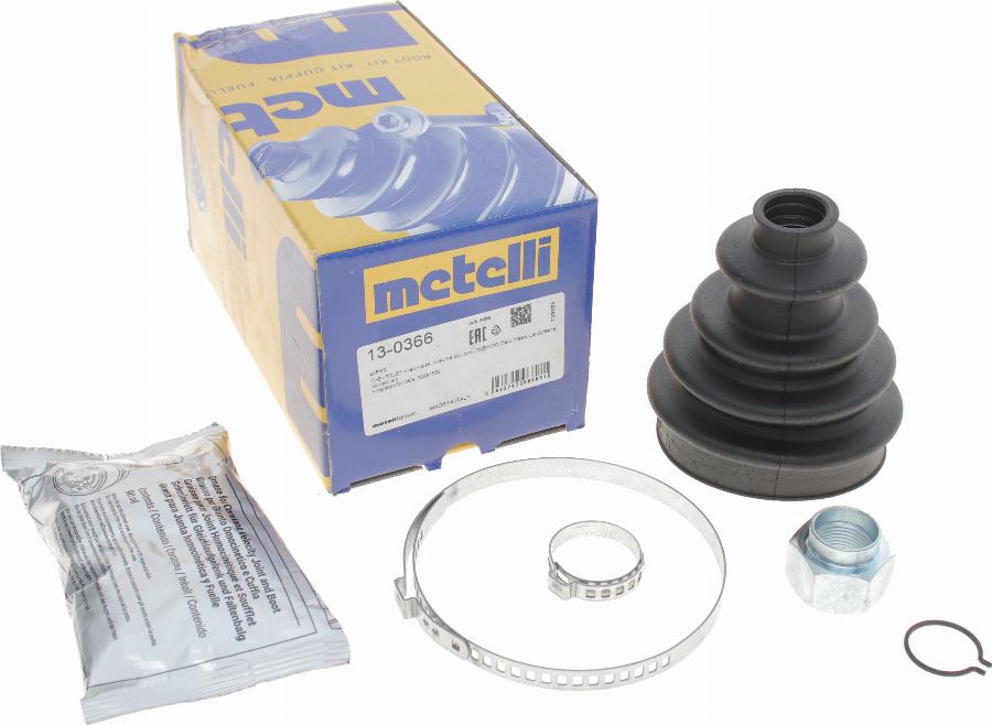 Metelli 13-0366 - Bellow, drive shaft autospares.lv