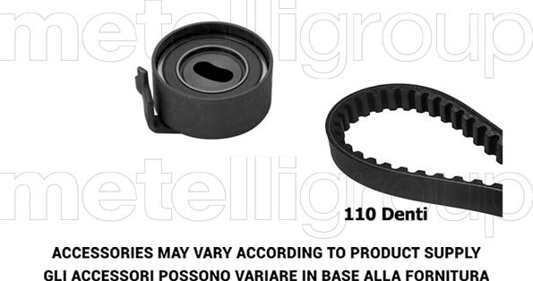 Metelli 29-0400 - Timing Belt Set autospares.lv