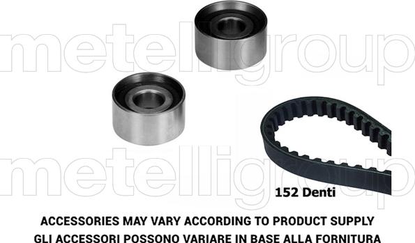 Metelli 29-0436 - Timing Belt Set autospares.lv