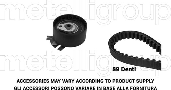 Metelli 29-0431 - Timing Belt Set autospares.lv