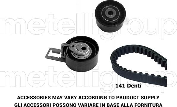 Metelli 29-0093 - Timing Belt Set autospares.lv