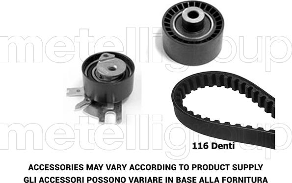 Metelli 29-0055 - Timing Belt Set autospares.lv