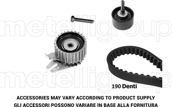 Metelli 29-0052 - Timing Belt Set autospares.lv