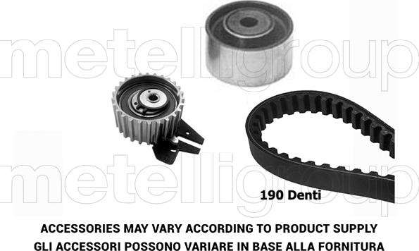 Metelli 29-0057 - Timing Belt Set autospares.lv