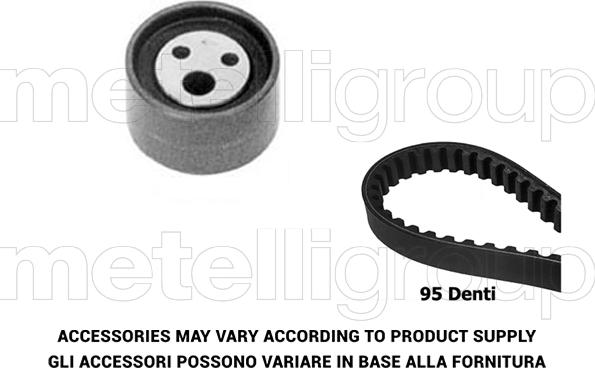 Metelli 29-0068 - Timing Belt Set autospares.lv