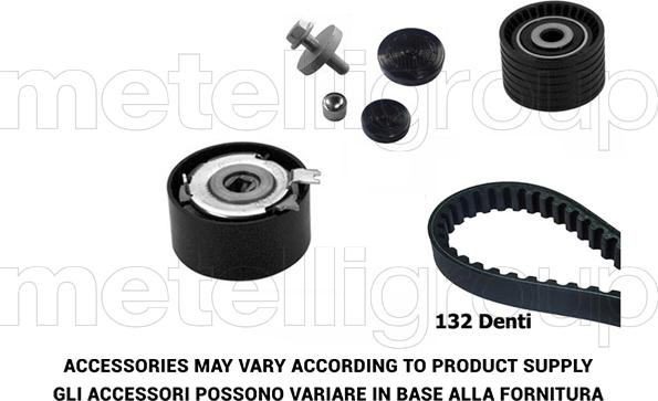 Metelli 29-0019 - Timing Belt Set autospares.lv