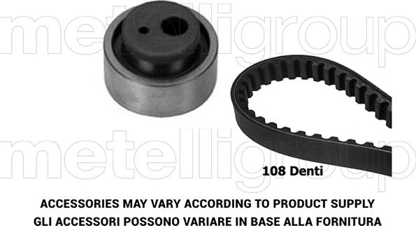 Metelli 29-0014 - Timing Belt Set autospares.lv