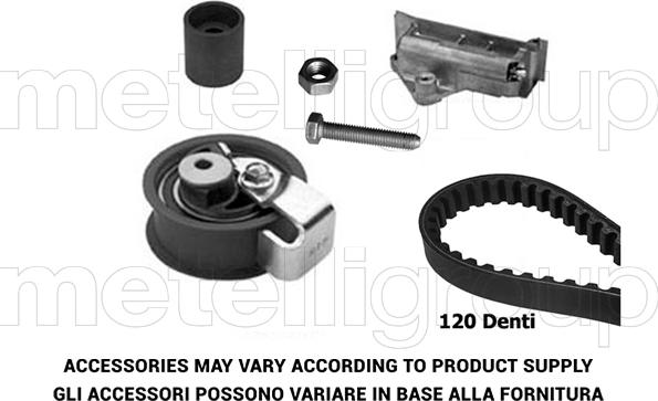 Metelli 29-0017 - Timing Belt Set autospares.lv