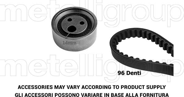 Metelli 29-0086 - Timing Belt Set autospares.lv