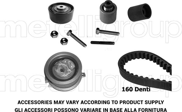 Metelli 29-0088 - Timing Belt Set autospares.lv