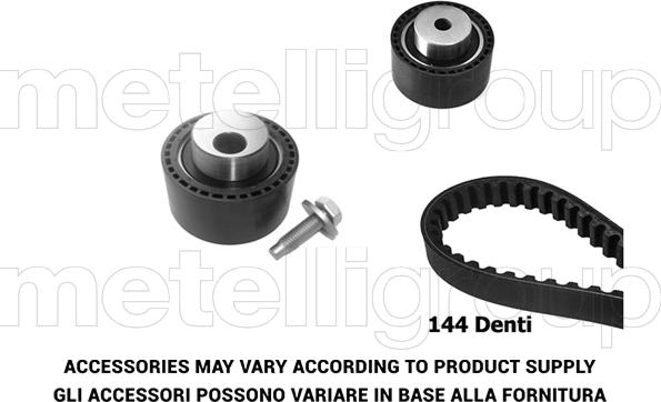 Metelli 29-0082 - Timing Belt Set autospares.lv