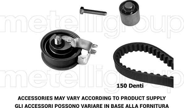 Metelli 29-0036 - Timing Belt Set autospares.lv