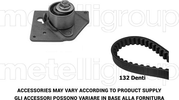 Metelli 29-0025 - Timing Belt Set autospares.lv