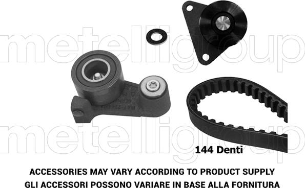 Metelli 29-0022 - Timing Belt Set autospares.lv