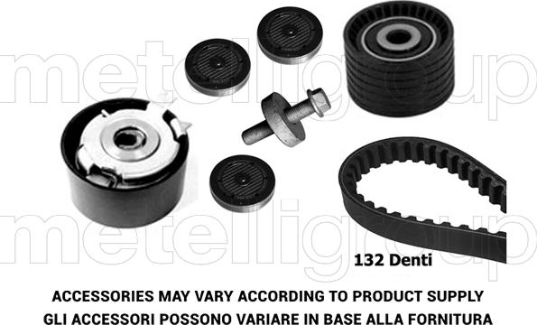 Metelli 29-0079 - Timing Belt Set autospares.lv