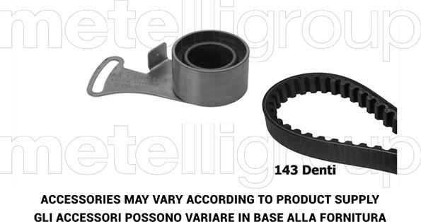 Metelli 29-0156 - Timing Belt Set autospares.lv