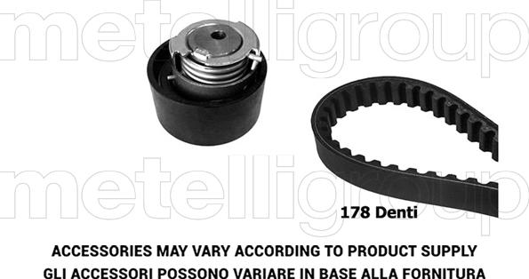 Metelli 29-0169 - Timing Belt Set autospares.lv