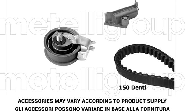 Metelli 29-0163 - Timing Belt Set autospares.lv