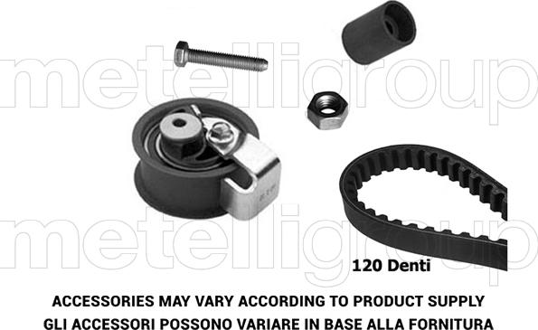 Metelli 29-0106 - Timing Belt Set autospares.lv